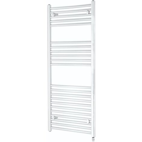 Heatwave Richmond Electric Straight Towel Rail 691mm H x 600mm W - White