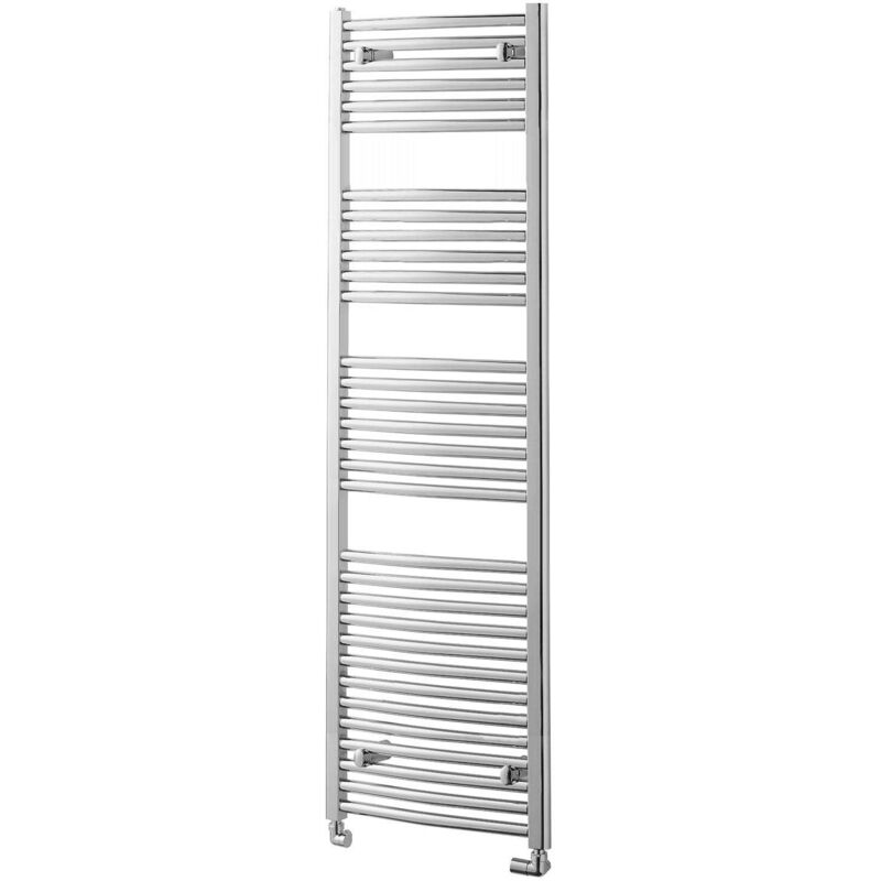 Image of Heatwave Tempo Curved Chrome Ladder Towel&hellip;