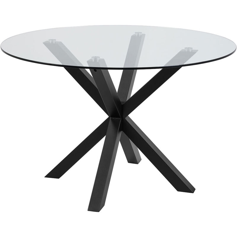 Furniture To Go - Heaven table de salle à manger Ø119cm verre.
