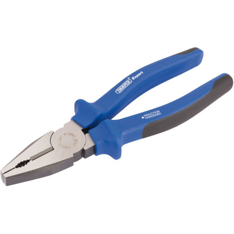 Heavy Duty 200mm Combination Pliers with Soft Grip Handles by Draper - Model 68885