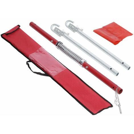 HEAVY DUTY 2T 2 TONNE TOWING POLE TOW ROPE WITH DAMPER RECOVERY POLE + BAG AU118