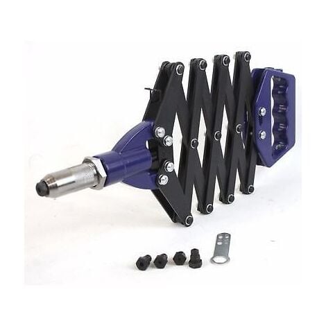 HEAVY DUTY 32" LAZY TONGUE TONG HAND RIVETER BLIND POP RIVET GUN 2.4MM - 6MM TZ