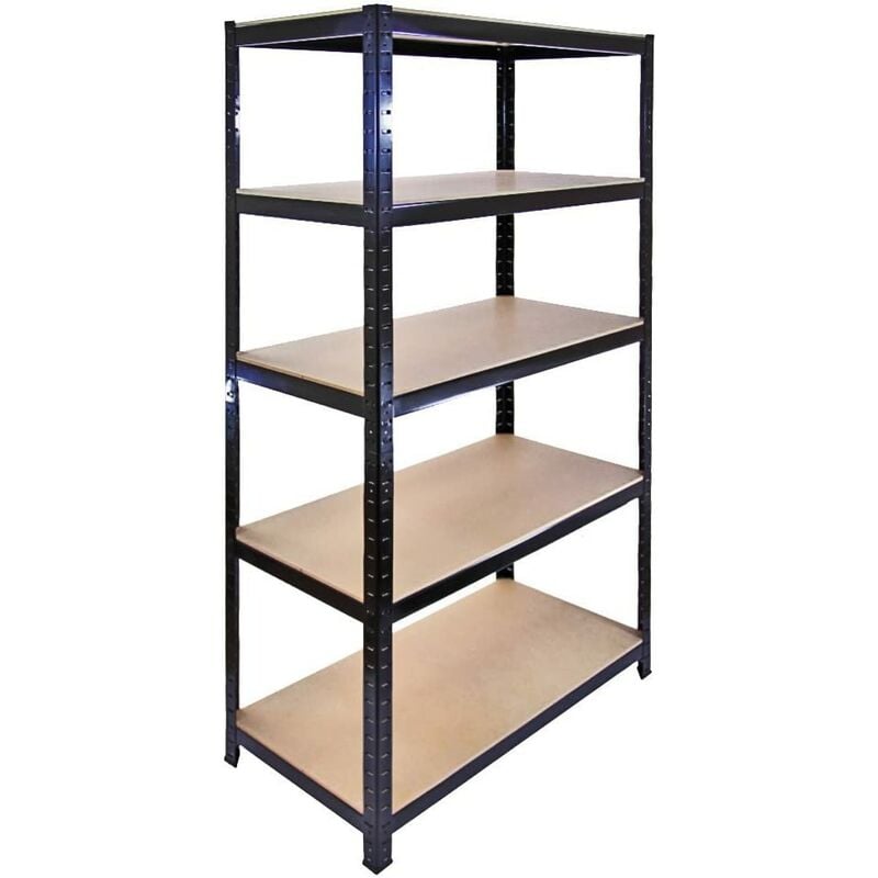 Briefness - Heavy Duty 5 Tier Boltless Shelving Unit Greenhouse Garage Utility Home Storage Rack 1800x900x400