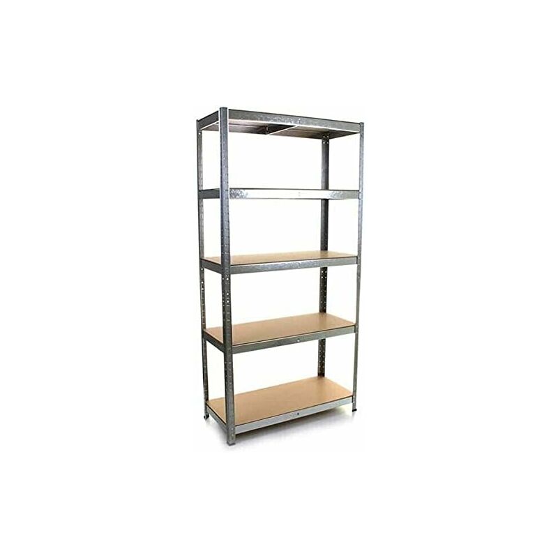 Briefness - Heavy Duty 5 Tier Racking Shelf Garage Shelving Storage Shelves Unit (180x90x40cm)