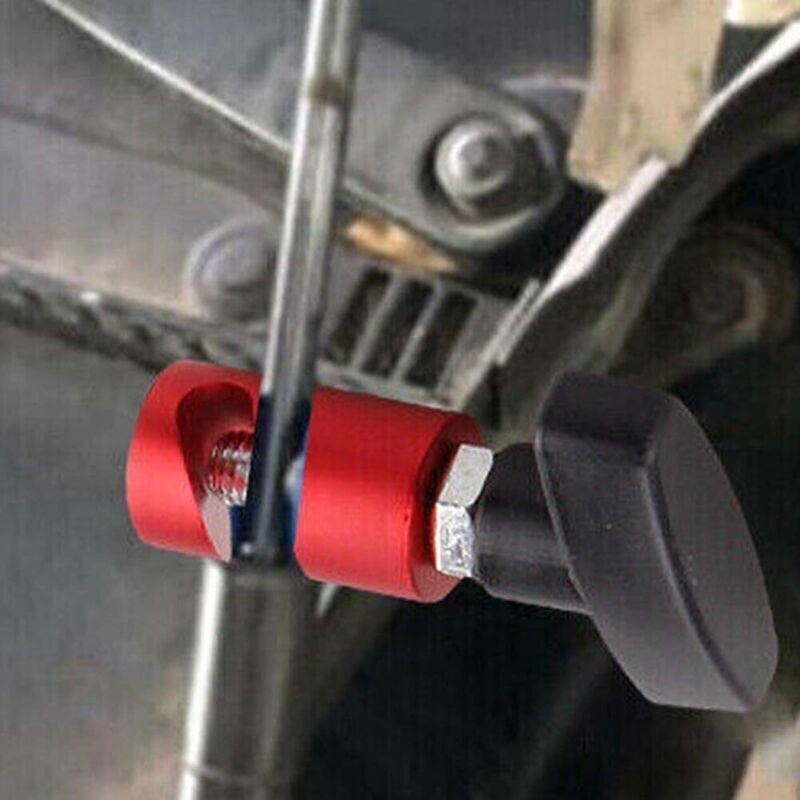 Heavy-duty automotive hood lift rod retaining tool for engine maintenance needs (blue)