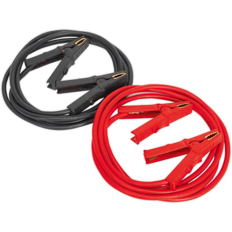 BC4050HD Heavy-Duty Booster Cables 40mm² x 5m CCA 600A - Sealey