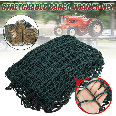 INSMA Heavy Duty Cargo Net Expandable Trailer Net for Car SUV Truck 3x4m LBTN