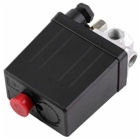 Heavy Duty Compresseur D'Air Pressostat Vanne De Regulation 90Psi-120Psi