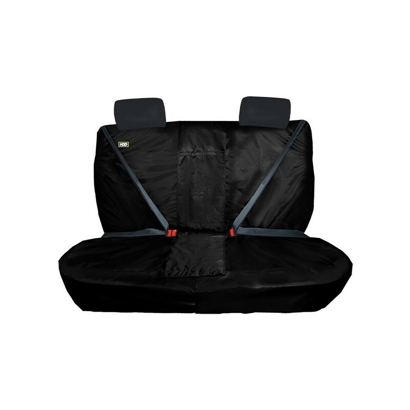 HEAVY DUTY DESIGNS Car Seat Cover - Rear - Black - UCRBLK-271