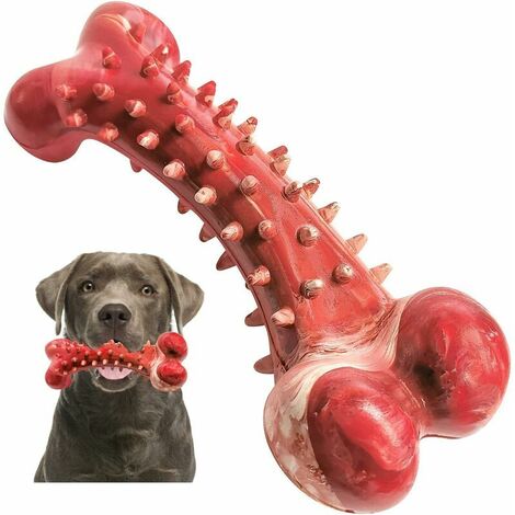 Heavy Duty Dog Chew Toys for Aggressive Chewer Breed, Dog Chew Toys, Durable Dog Toys, Nylon Rubber Dog Bones, Big Indestructible Dog Toy