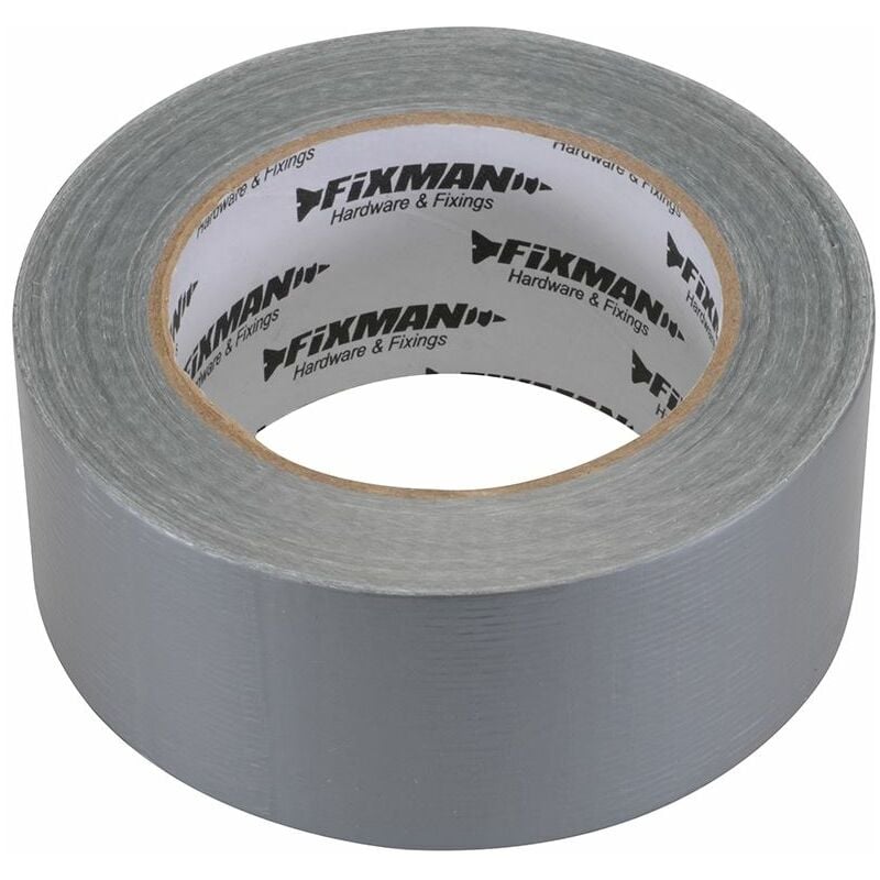 Fixman - Heavy Duty Duct Tape - 50mm x 50m Silver