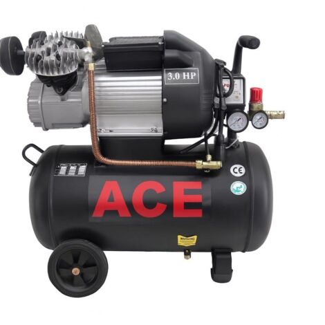 Heavy Duty Electric Air Compressor 50L 250LPM 8 BAR / 115PSI (3HP 2.2KW Portable Garage Workshop)
