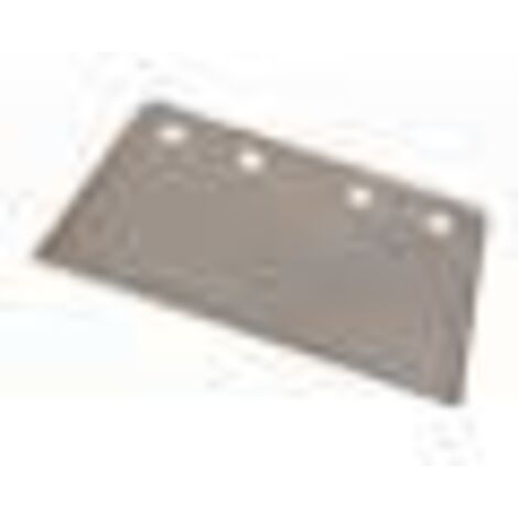 Heavy-Duty Faithfull Floor Scraper Blade with 4-Hole Mounting, 200mm (8-inch) Size, Model FAIFSHD8B