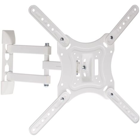 Heavy Duty Full Motion TV Wall Mount 23-55 Inch Tilt Swivel VESA 75x75 to 400x400 35kg Capacity