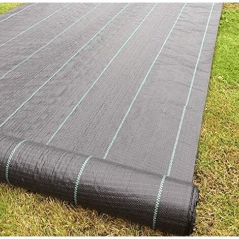 Oypla 2m x 10m Heavy Duty Weed Control Ground Cover Membrane Sheet