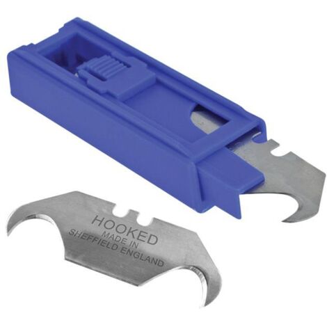 Heavy-Duty Hooked Trimming Knife Blades (Pack 10) FAITKB10UKH