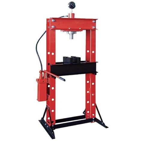 Heavy Duty Hydraulic Shop Press 30T (Pressure Gauge Garage H Frame Workshop)
