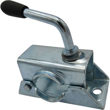 Heavy Duty Jockey Wheel Fixing Bracket 42MM (Trailer Caravan Metal Handle)