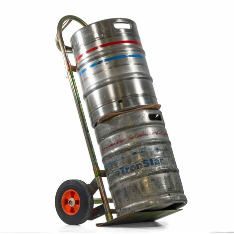 ZERO HAND TRUCK Forest Master ZKMHT Heavy Duty Keg Mover Hand/Sack Truck - Industrial Mover