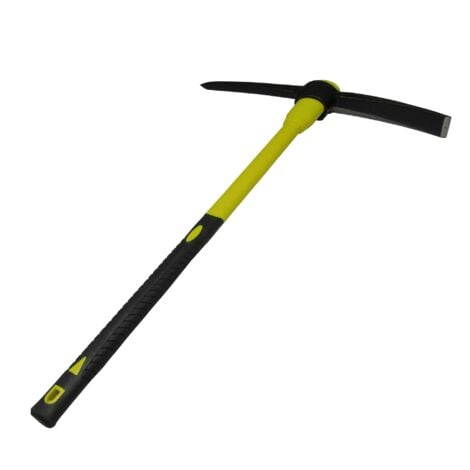 Heavy Duty Mattock Pick Axe with Fibreglass Handle 7LBS ( Shock Absorbing)