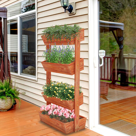 Heavy Duty Raised Garden Bed Vertical Planter Box