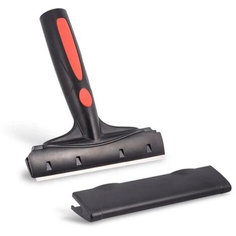 Heavy Duty Scraper noir, Grattoir Haut de Gamme pour Papier Peint, Grattoir de Sols, Grattoir Sol/Colle/Joints/Papier Peint