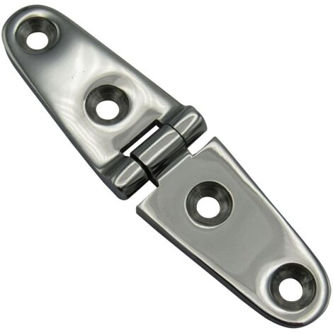 Heavy Duty Strap Hinge Stainless Steel 103MM x 27MM (Marine Boat Deck Door Folding)