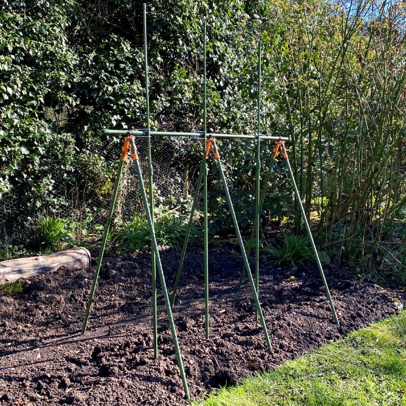 Gardenskill - Heavy Duty Tomato Cage Planter & Extendable Plant Support Frame For Grow Bags, Greenhouse & Raised Beds