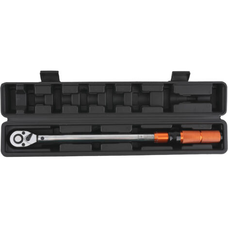 Heavy Duty Torque Wrench 1/2" Square Drive 40-220Nm Chrome Vanadium Steel Head