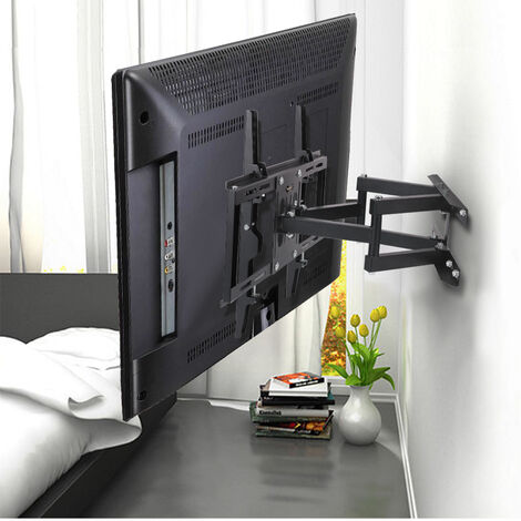 Heavy Duty TV Wall Bracket Mount Double Cantilever Arms for 32 40 43 47 50 55 56 INCH