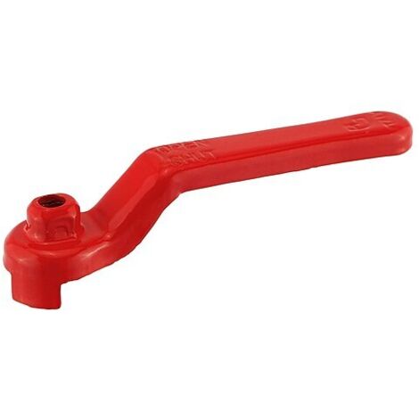 Hebelgriff rot für Kugelhahn 1/2'' - Größe 1