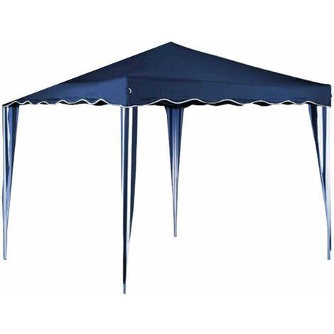 HEBES - gazebo pieghevole e richiudibile completo di sacca protettiva in acciaio 3 x 3 m