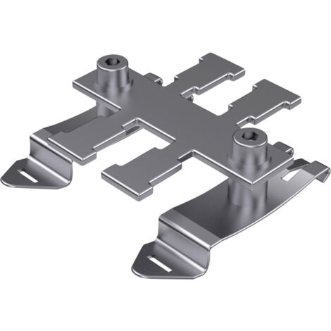 Hebotec 1041-001C Kabelabfangschiene  Edelstahl, Stahl         1 St.
