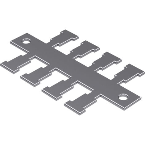 Hebotec 1041-032C Kabelabfangschiene  Edelstahl         1 St.