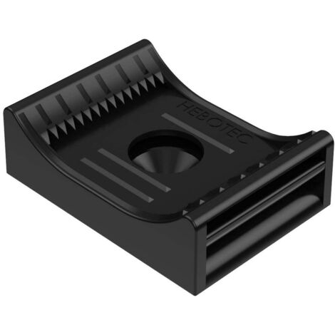 Hebotec KBS 10 - 60 Elemento di fissaggio per fascette da avvitare Nero 1 pz.