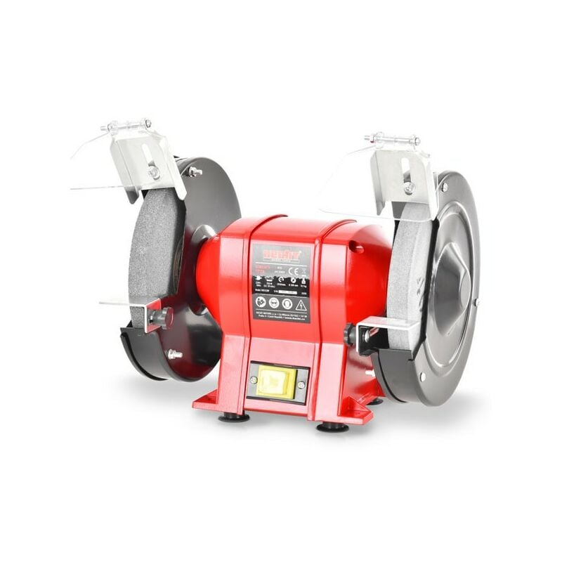 Hecht - 1723 Meuleuse double Affuteur puissante 350W 2950tr/min avec 2 disques d'aiguisage