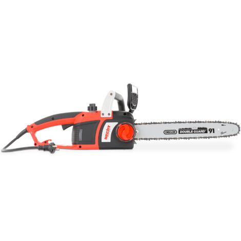 Hecht 2416 QT Elektro Kettensäge Schnellspanner Motorsäge Säge Oregon Schwert