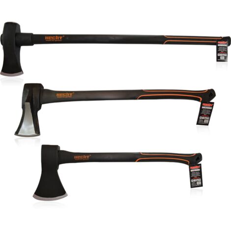 Hecht jardin Set avec 3 Haches merlin a fendre couperet 40-55-63 cm Nr. 6
