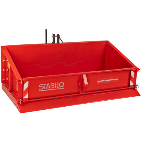 Heckcontainer Heckmulde Kippmulde Mulde Kippcontainer Transportmulde Basic 150cm