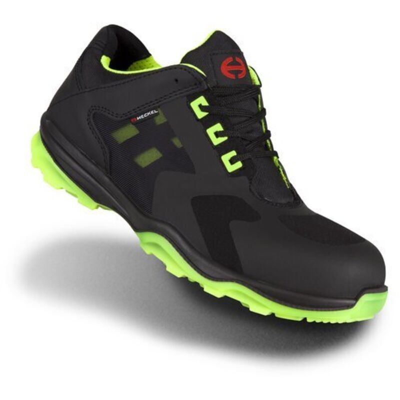 Baskets de sécurité run-r 200 Unisexe, t 47 Noir, Vert, Antistatiques ( Prix pour 1 paire )