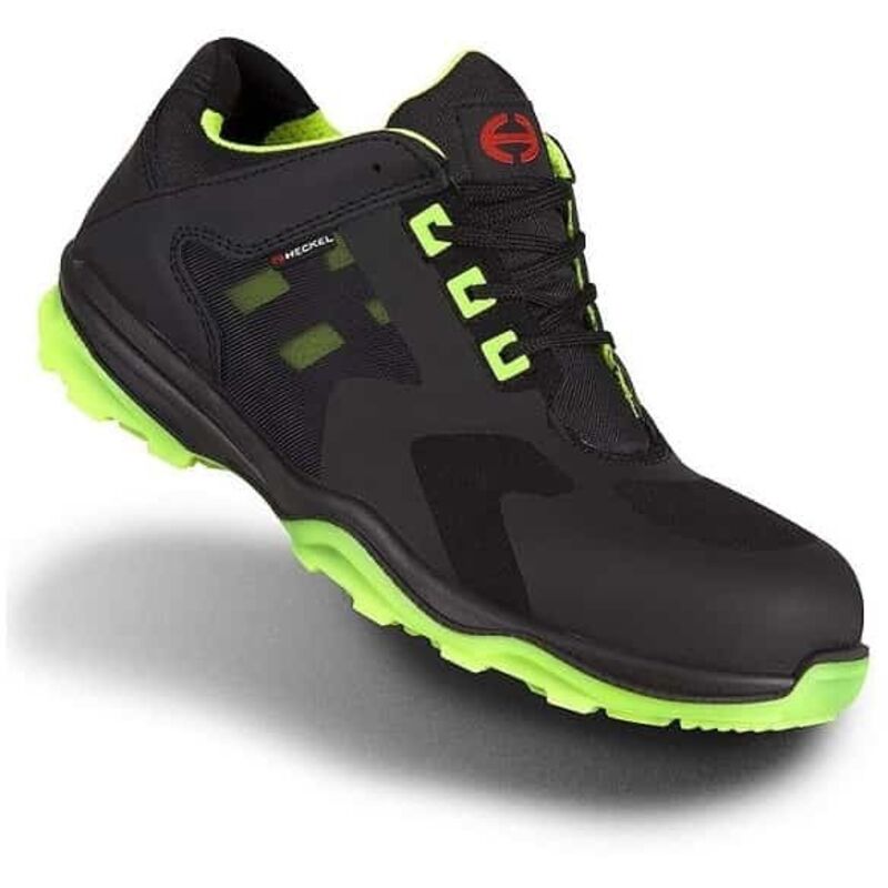 Baskets basses de sécurité RUN-R200 S1P - 6261004 - Noir / Vert clair - 40 - Heckel