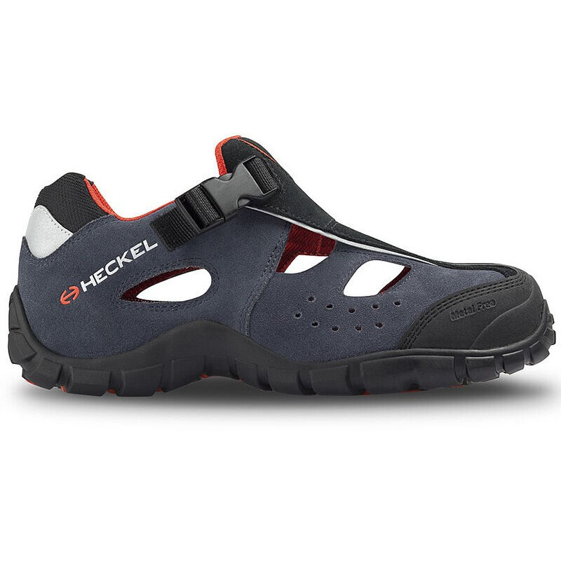 Sandales de sécurité macair 2.0 S1 - 6267002 destockage - Noir / Bleu clair - 48 - Heckel