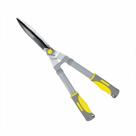 Heckenschere mit gewellten Klingen Suan - Antihaftbeschichtung - Maße: 58 x 21 cm