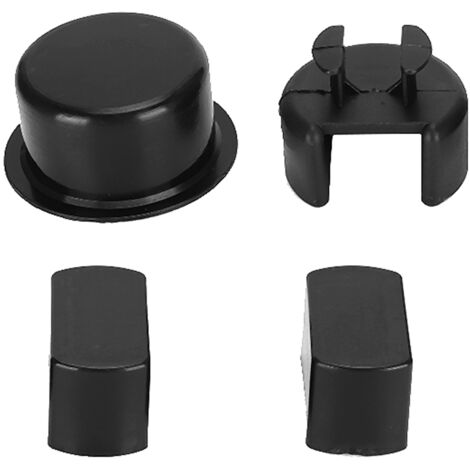 Heckklappenscharnier-Set - Schwarzes ABS - 4-teilig - Kompatibel mit Ford 1500 1996-2001 (E7TZ-99430B22-A, F6TZ-99430B23-A)