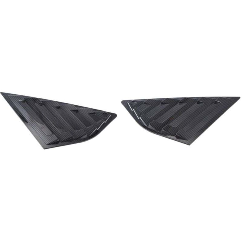 Image of Heckscheibenblenden, Seitenlüftungsschlitze und Lüftungsabdeckungen aus Kohlefaser