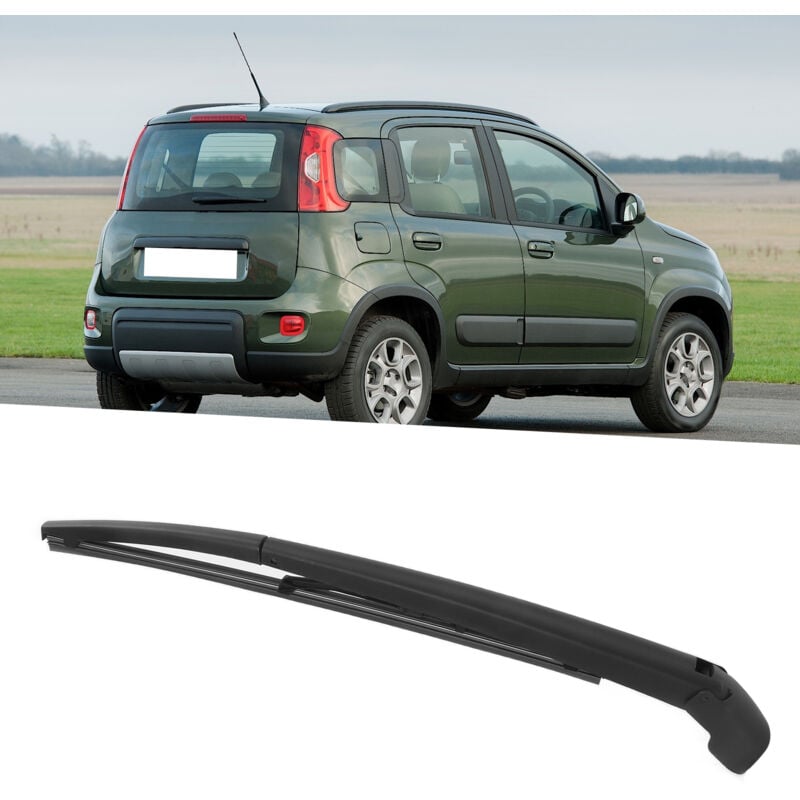 Image of Heckwischerblatt-Set 46835901, wasserdicht, schwarz, Ersatz für Fiat Panda 169 2003–2012