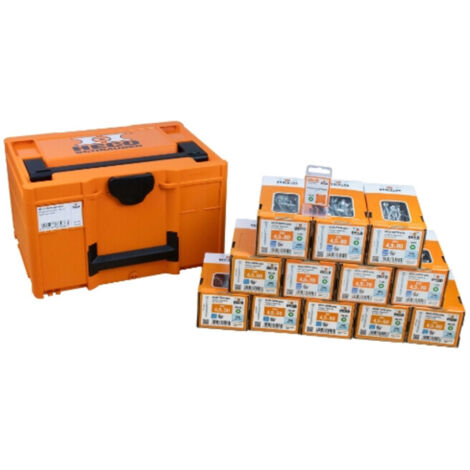 HECO-Aktionskoffer HT-plus Ø4,5mm, HD-25 Systainer³ M237, 2.400 Schrauben + Zubehör