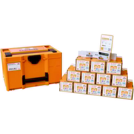 HECO SCHRAUBEN HECO-Aktionskoffer Schreiner, Systainer³ M237, 4.900 Schrauben + Zubehör