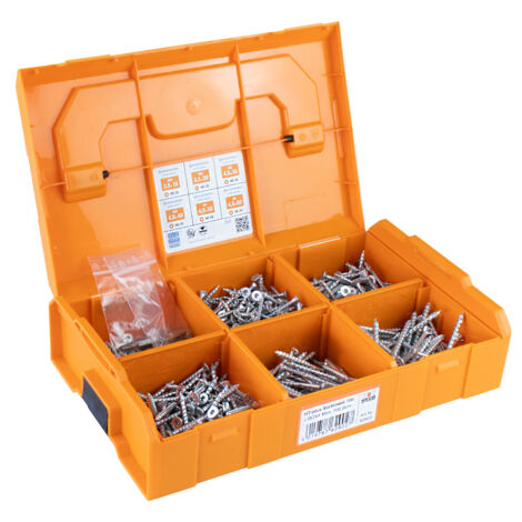 HECO HT-plus Sortiment 700, HECO-L-BOXX Mini, 700 Schrauben