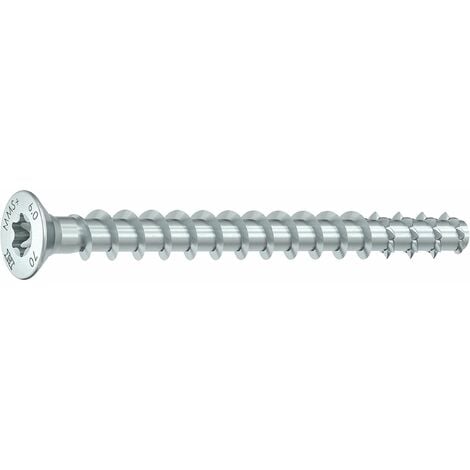 HECO SCHRAUBEN 7,5 x 50/ 15 T40 Stahl gehärtet galvanisch verzinkt